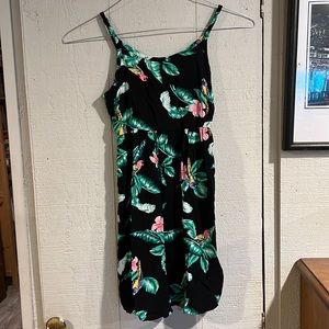 Old Navy Floral Sundress with Bird and Flower Details